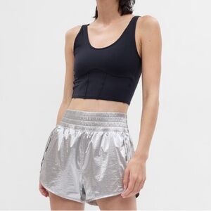 Gap Fit Silver Women's Running Shorts